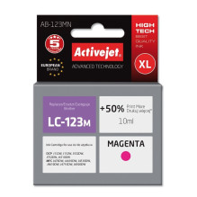 Activejet AB-123MN Ink cartridge (replacement for Brother LC123M / 121M Supreme 10 ml magenta)