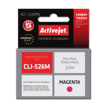 Rašalo kasetė Activejet ACC-526MN (Canon CLI-526M Supreme 10 ml purpurinės spalvos pakeitimas)