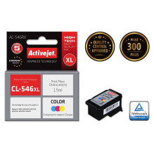 „Activejet AC-546RX“ rašalo kasetė (pakeitimas „Canon CL-546XL Premium“ 15 ml spalvotai)
