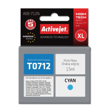 Activejet AEB-712N Ink cartridge (replacement for Epson T0712, T0892, T1002 Supreme 15 ml cyan)