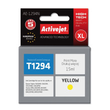 „Activejet AE-1294N“ rašalo kasetė (Epson T1294 Supreme 15 ml geltonos spalvos pakeitimas)