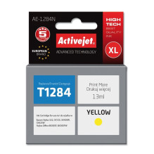 „Activejet AE-1284N“ rašalo kasetė (Epson T1284 Supreme 13 ml geltonos spalvos pakeitimas)