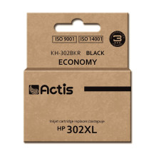 „Actis KH-302BKR“ rašalas (pakeičiamas HP 302XL F6U68AE Premium 15 ml juodas)