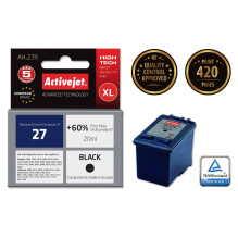 Activejet AH-27R Ink cartridge (replacement for HP 27 C8727A Premium 20 ml black)