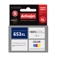Activejet AH-653CRX ink (replacement for HP 652 F6V24AE Premium 320 pages color)