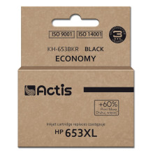 Actis KH-653BKR Ink Cartridge (replacement for HP 653XL 3YM75AE Premium 20ml 575 pages black)