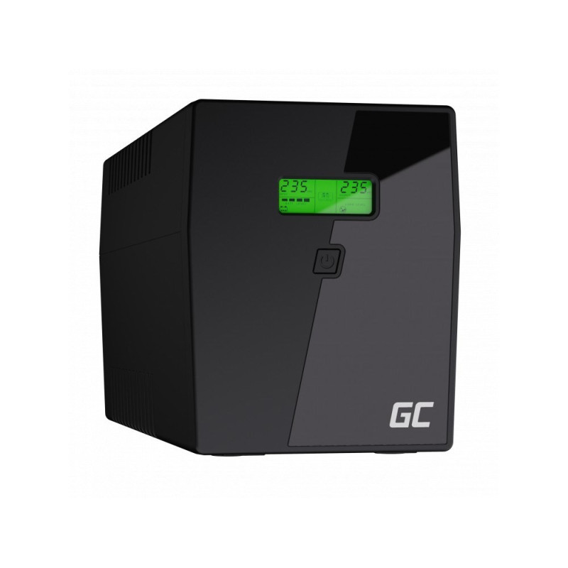 Green Cell UPS04 nepertraukiamo maitinimo šaltinis (UPS) Line-Interactive 1,999 kVA 900 W 5 kintamosios srovės lizdas (-