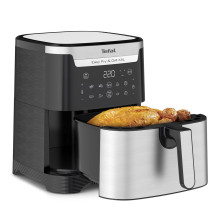 TEFAL Easy Fry &amp; Grill EY801D 6.5 L Stand-alone 1650 W Hot air fryer Stainless steel