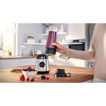 Bosch Serie 2 MMB2111M blender 0.6 L Sport blender 450 W Black, Stainless steel