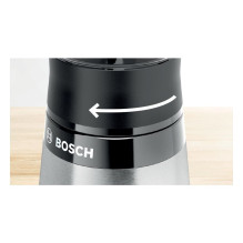 Bosch Serie 2 MMB2111M trintuvas 0,6 l Sportinis trintuvas 450 W juodas, nerūdijantis plienas