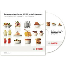 Bosch Styline food processor 900 W 3.9 L Stainless steel, White